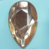 Taiwan Acrylic Cabochons,Faceted Teardrop 20x32mm,Sold by Bag