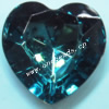 Taiwan Acrylic Cabochons,Faceted Heart 27mm,Sold by Bag