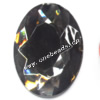 Taiwan Acrylic Cabochons,Faceted Flat Oval 30x40mm,Sold by Bag
