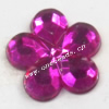 Taiwan Acrylic Cabochons,Faceted Flower 16mm,Sold by Bag