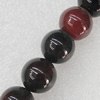 Gemstone beads, Agate(dyed), Round 18mm Hole:1.5mm, Sold per 16-inch strand