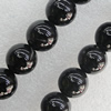 Gemstone beads, Agate(dyed), Round 16mm Hole:1.5mm, Sold per 16-inch strand