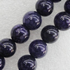 Gemstone beads, Agate(dyed), Round 16mm Hole:2.5mm, Sold per 16-inch strand