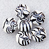 Lampwork Beads, Flat round 20x10mm, Hole:About 2mm, Sold by PC