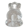 Transparent Acrylic Pendant, Animal 22x15mm Hole:1.5mm, Sold by Bag 