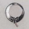 Earring Zinc Alloy Jewelry Findings Lead-free, 34x29mm, Sold by Pair