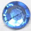 Taiwan Acrylic Cabochons,Faceted Flat Round, 7mm in diameter,Sold by Bag