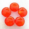 Silver Foil Lampwork Beads, Flat round 28x13mm, Hole:About 2mm, Sold by PC