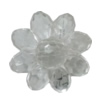 Transparent Acrylic Bead, Flower 30mm, Sold by Bag 