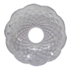 Transparent Acrylic Bead, 98mm Hole:27mm, Sold by Bag 