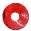 Transparent Acrylic Donut, 79mm Hole:26mm Sold by Bag 