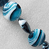 Lampwork Beads, Flat Round 28mm Hole:About 2mm, Sold by PC