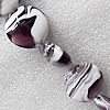 Lampwork Beads, Flat Round 28mm Hole:About 2mm, Sold by PC