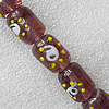 Lampwork Beads, Column 15x18mm Hole:About 1.5mm, Sold by PC