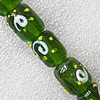 Lampwork Beads, Column 15x18mm Hole:About 1.5mm, Sold by PC