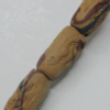Handmade Pottery clay Beads，Column, about:23x12mm Hole:4.5mm,Sold by PC