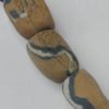 Handmade Pottery clay Beads, Column, about:17x14mm Hole:4mm,Sold by PC