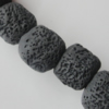 Handmade Pottery clay Beads, Drum, about:14mm Hole:5mm,Sold by PC