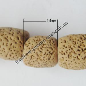 Handmade Pottery clay Beads, Drum, about:14mm Hole:5mm,Sold by PC