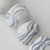 Handmade Pottery clay Beads, Drum, about:14mm Hole:5mm,Sold by PC