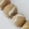 Handmade Pottery clay Beads, Drum, about:14mm Hole:5mm,Sold by PC