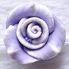 Porcelain Cabochons, No Hole Headwear & Costume Accessory, Flower Size:About 32x32x15mm, Sold By Bag