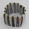 Shell Bracelets, 39x7mm Length:About 7.08 Inch, Sold by Strand