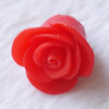 Porcelain Cabochons, No Hole Headwear & Costume Accessory, Flower Size:About 15x15x6mm, Sold By Bag