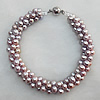 Pearl Bracelet, Length:About 7.87 Inch, Sold by Strand