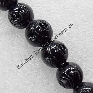 Lampwork Beads, Round 14mm Hole:About 1.5mm, Sold by PC