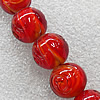 Lampwork Beads, Round 14mm Hole:About 1.5mm, Sold by PC