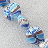 Lampwork Beads, Flat Round 20mm Hole:About 1.5mm, Sold by PC