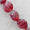 Lampwork Beads, Flat Round 16mm Hole:About 1.5mm, Sold by PC