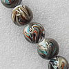 Lampwork Beads, Round 14mm Hole:About 1.5mm, Sold by PC