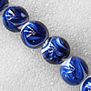 Lampwork Beads, Round 14mm Hole:About 1.5mm, Sold by PC