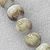 Lampwork Beads, Round 14mm Hole:About 1.5mm, Sold by PC