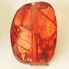 Transparent Acrylic Bead, 30x20mm Hole:1.5mm, Sold by Bag 