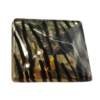 Taiwan Acrylic Cabochons with 2 Holes, Faceted Square 22x22mm, Hole:About 1.5mm, Sold by Bag 