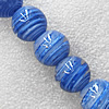 Lampwork Beads, Round 14mm Hole:About 1.5mm, Sold by PC