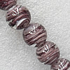 Lampwork Beads, Round 14mm Hole:About 1.5mm, Sold by PC