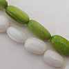 Natural Shell Beads, Oval 10x05mm Hole:About 1mm, Sold by 16-inch Strand