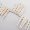 Natural Shell Beads, 32x7mm Hole:About 1mm, Sold by 16-inch Strand