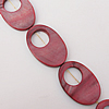 Natural Shell Beads, Horse Eye Outside Diameter:30x20mm, Inside Diameter:11mm, Sold by 16-inch Strand