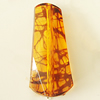 Transparent Acrylic Bead, Nugget 44x20mm Hole:2mm, Sold by Bag 
