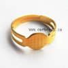 Iron Ring, Lead-free 18mm in inner diameter,Sold by Bag