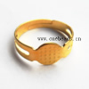 Iron Ring, Lead-free 18mm in inner diameter,Sold by Bag