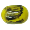 Painted Spray-paint Colorful Acrylic Beads, Oval 27x19mm Hole:3.5mm, Sold by Bag