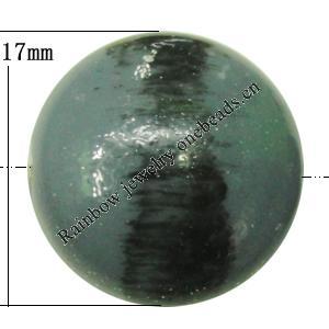 Painted Spray-paint Colorful Acrylic Beads, Flat Round 17mm Hole:2.5mm, Sold by Bag