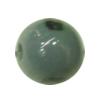 Painted Spray-paint Colorful Acrylic Beads, Round 8mm Hole:1.5mm, Sold by Bag