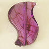 Transparent Acrylic Bead, 25x37mm Hole:2mm, Sold by Bag 